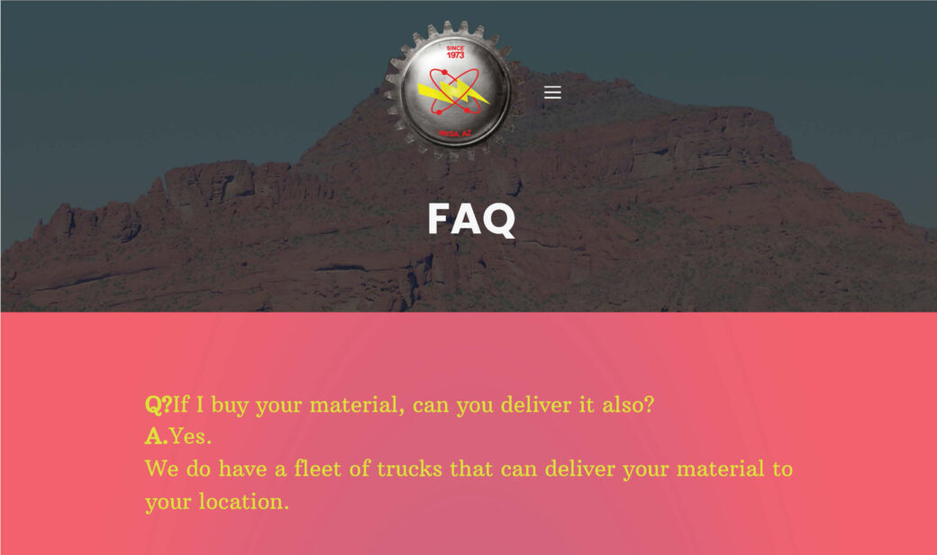 Frequently Asked Questions